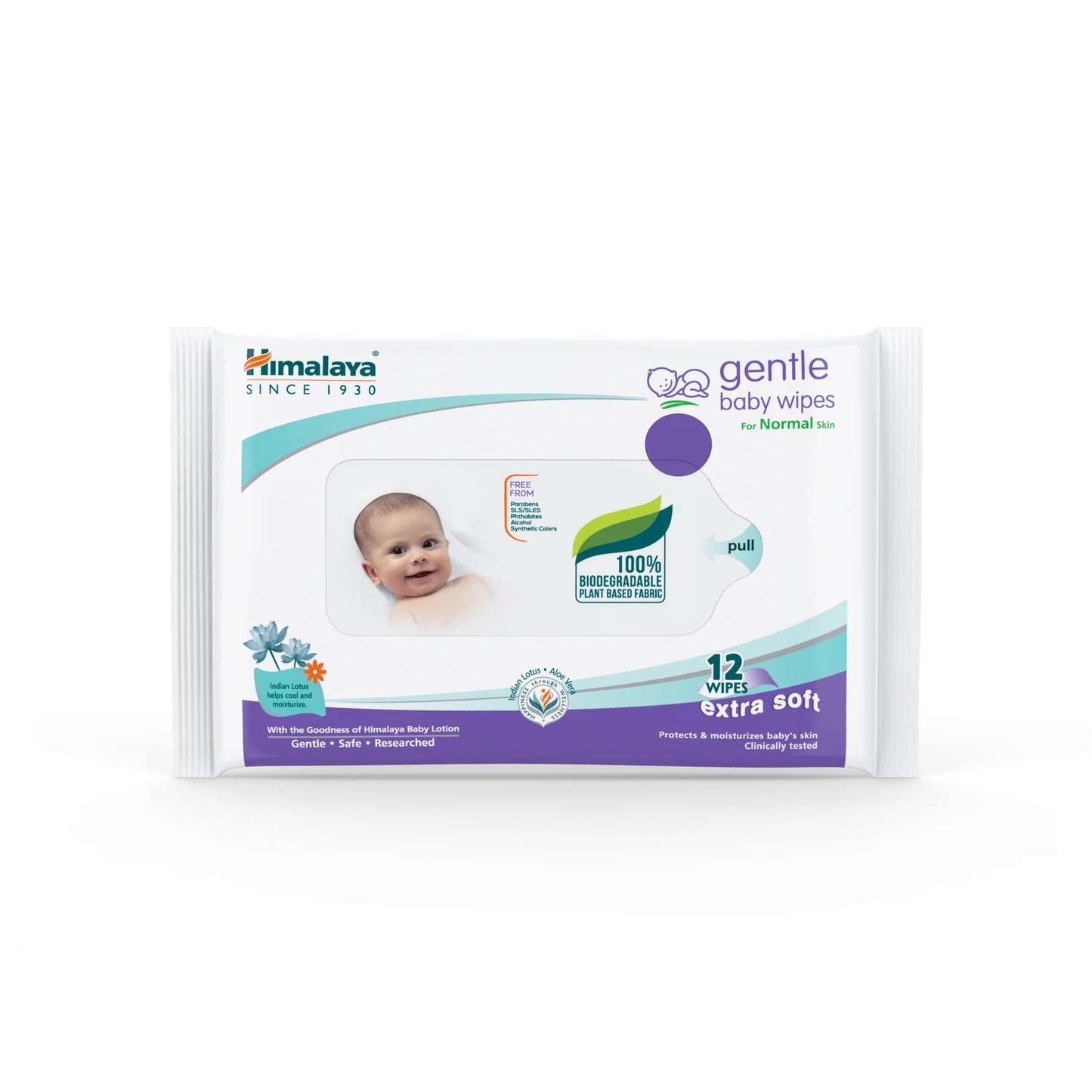 Himalaya Gentle Baby Wipse For Normal Skin
