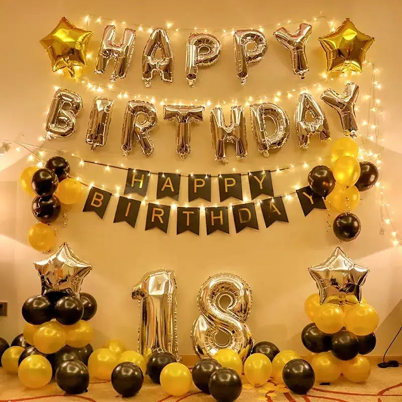 Happy Birthday Lights Decoration