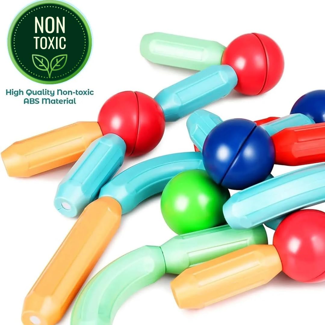 25 Pcs Magnetic Building Blocks Sticks for Kids