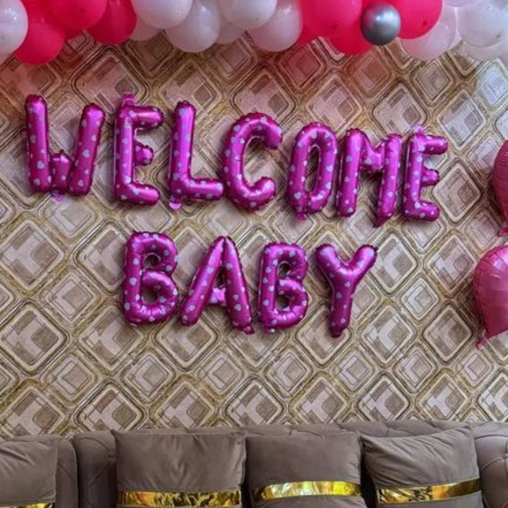 Welcome Baby With Heart