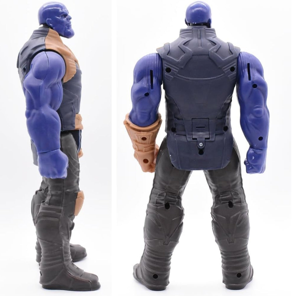 Ridhimani Marvel Avengers Union Legend Titan Hero Series 12-Inch Thanos Action Figure Toy (Purple)