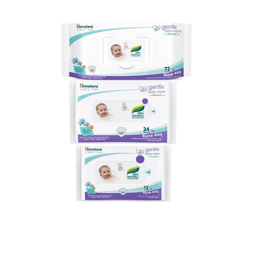 Himalaya Gentle Baby Wipse For Normal Skin