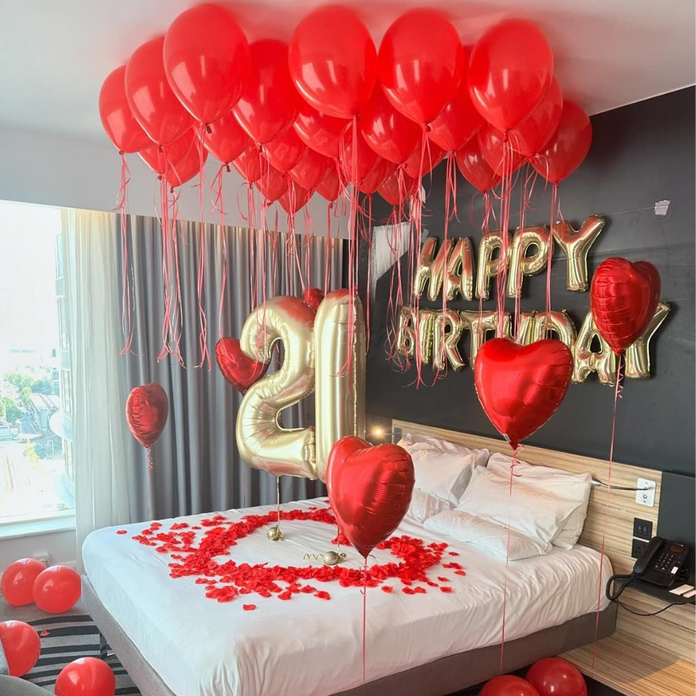Birthday Decoration Red theme