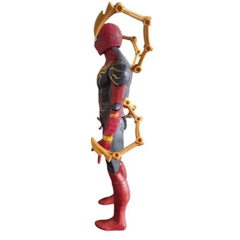 Ridhimani Avengers Union Legend Titan Hero Series 12-Inch Iron Spiderman Action Figure Toy