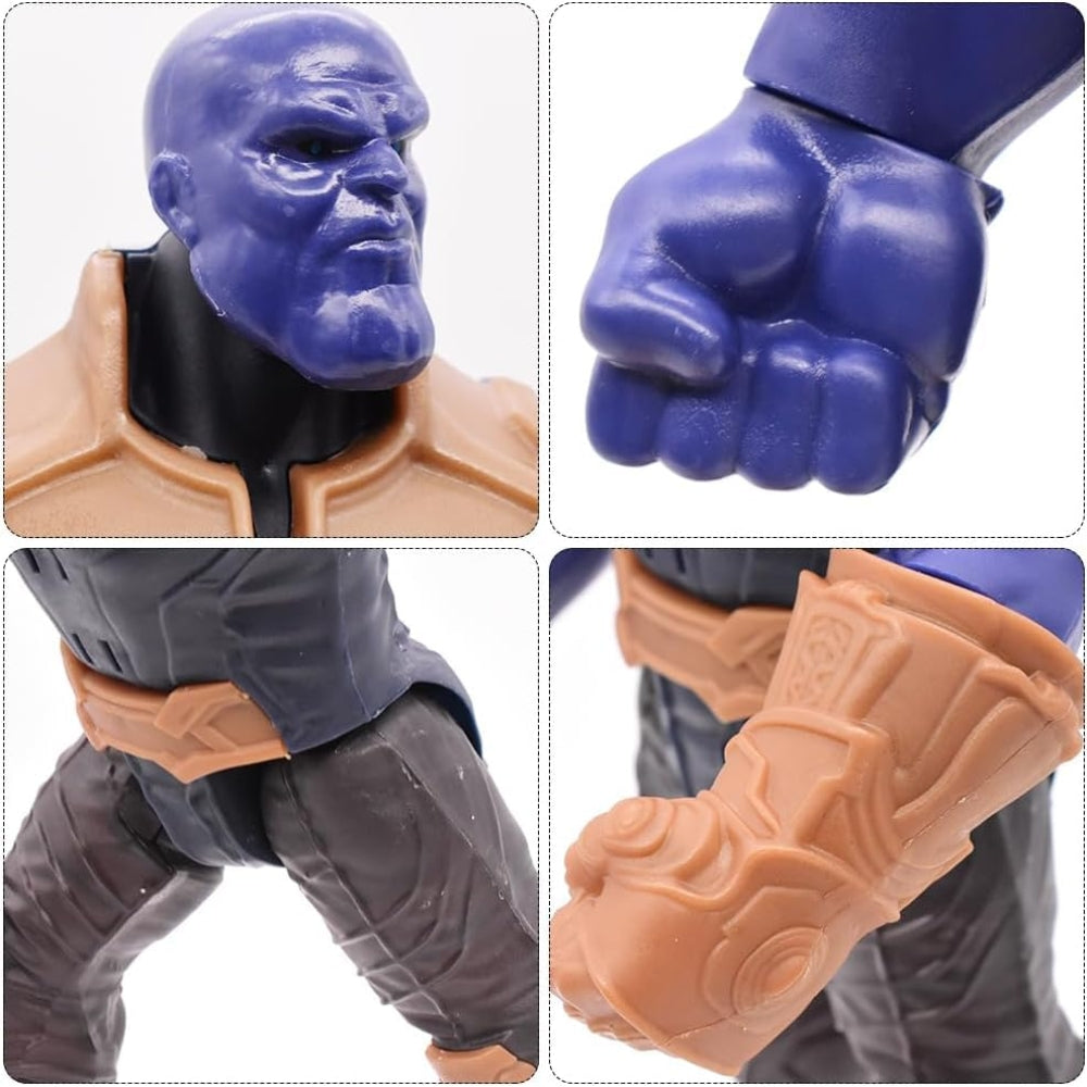 Ridhimani Marvel Avengers Union Legend Titan Hero Series 12-Inch Thanos Action Figure Toy (Purple)