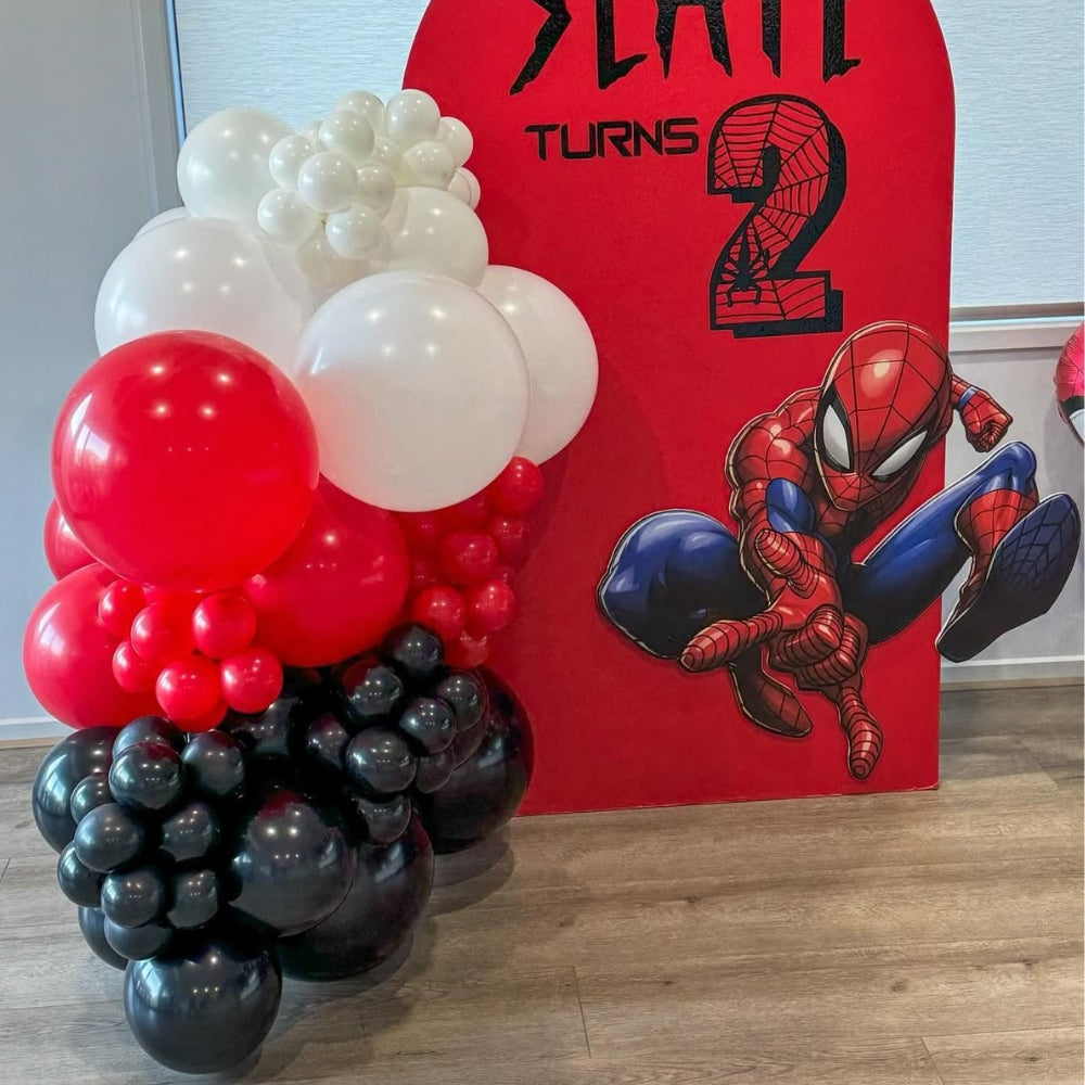 Spiderman theme decoration