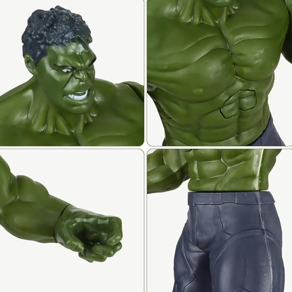 Ridhimani Marvel Avengers Union Legend Titan Hero Series 12-Inch Hulk Action Figure Toy with Lights.
