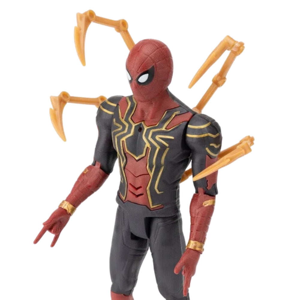 Ridhimani Avengers Union Legend Titan Hero Series 12-Inch Iron Spiderman Action Figure Toy