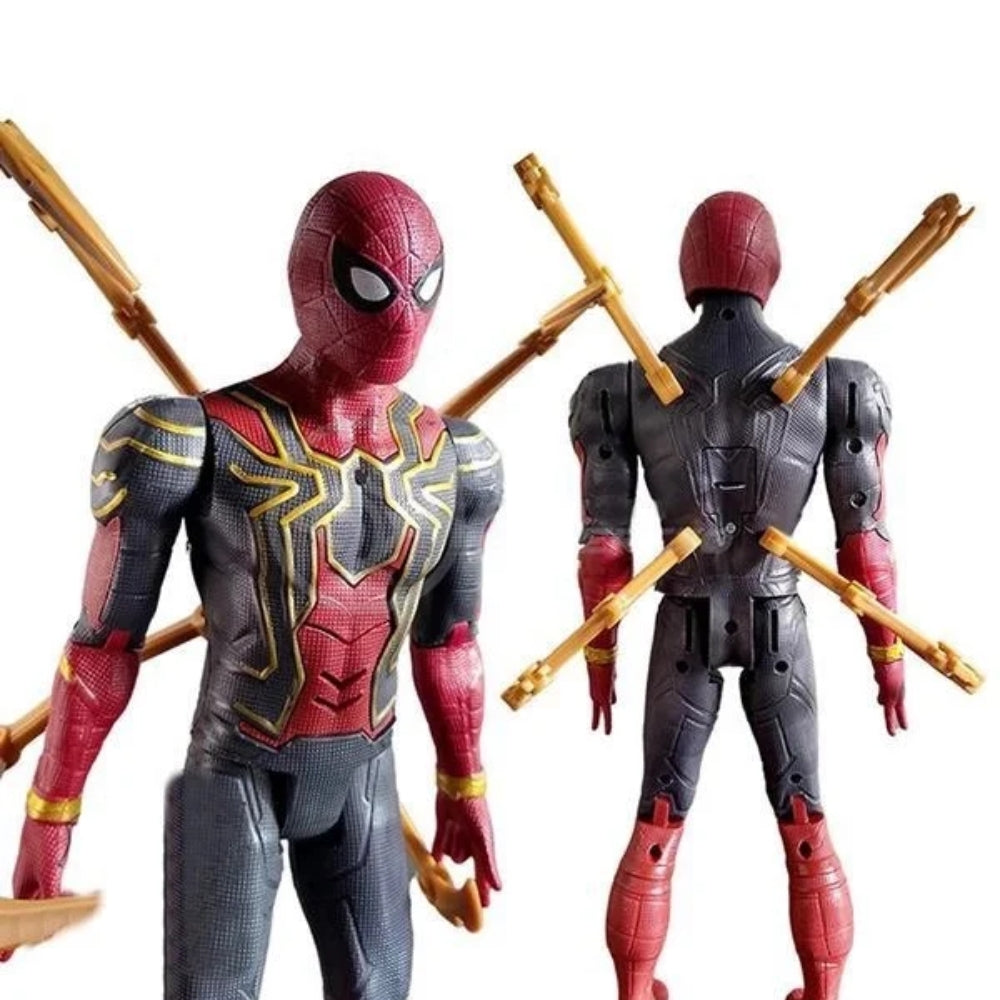 Ridhimani Avengers Union Legend Titan Hero Series 12-Inch Iron Spiderman Action Figure Toy