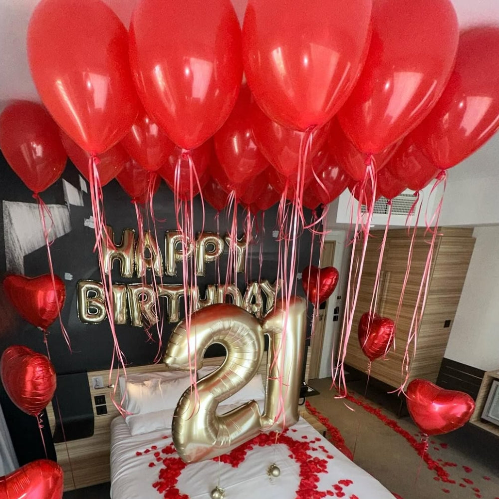 Birthday Decoration Red theme