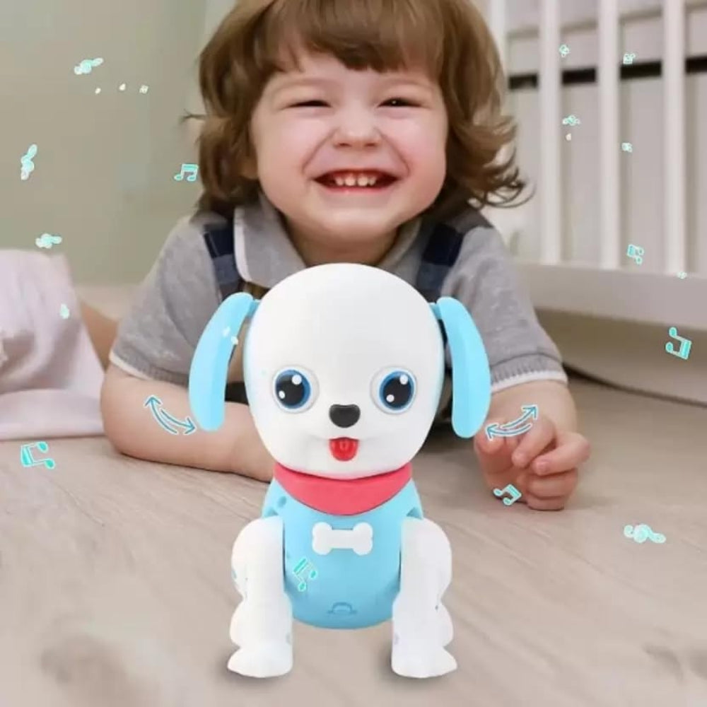 Ridhimani Fun Dog Music Lighting Can Jumping and Walk Dancing Animal Fantastic Puppy Battery Operated Toy for Animal and Pet Loving Toddlers & Kids