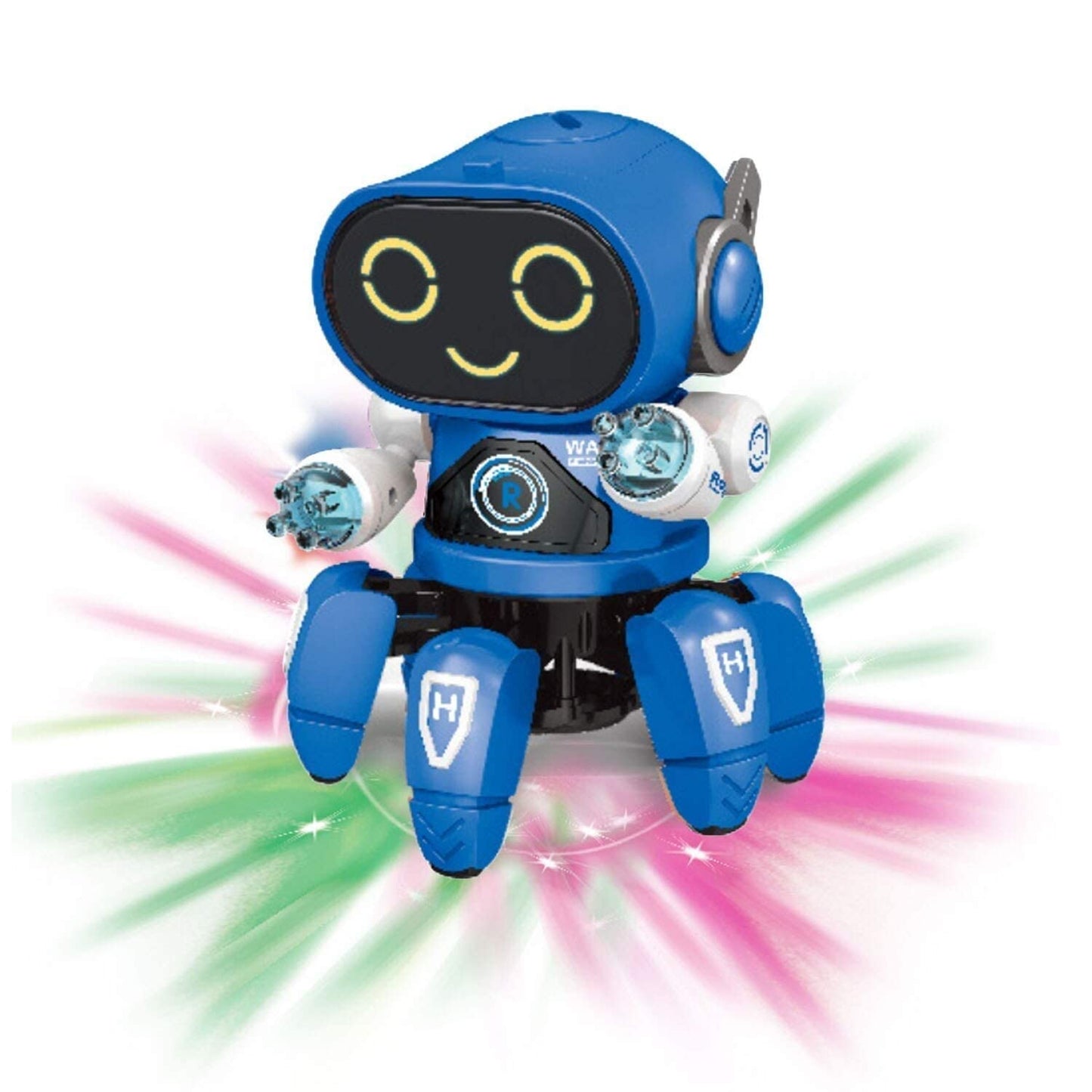 Ridhimani Bot Robot Pioneer Robot with Lights & Music, Octopus Style Robot Toys for Kids.