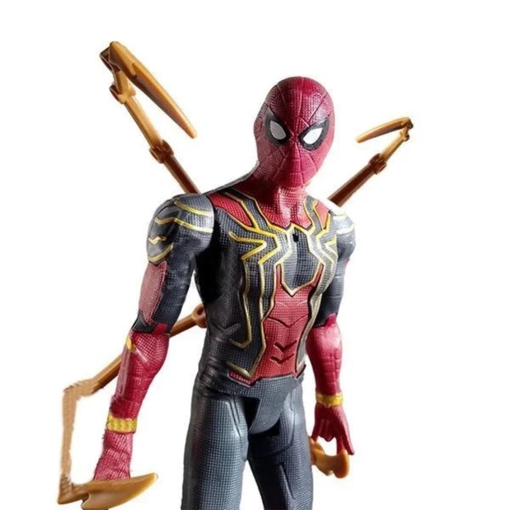 Ridhimani Avengers Union Legend Titan Hero Series 12-Inch Iron Spiderman Action Figure Toy