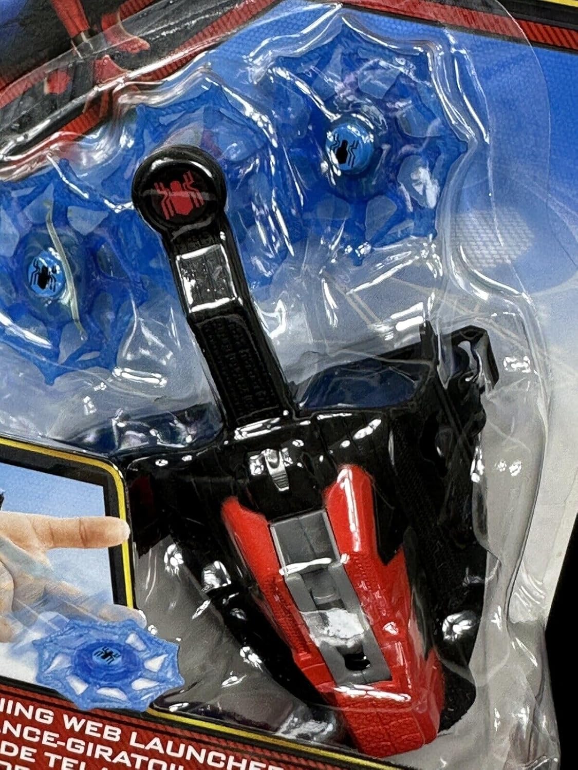 Ridhimani Spider-Man Action Figure with Wrist and Spinning Web Launcher | Spider-Man Cosplay Toys