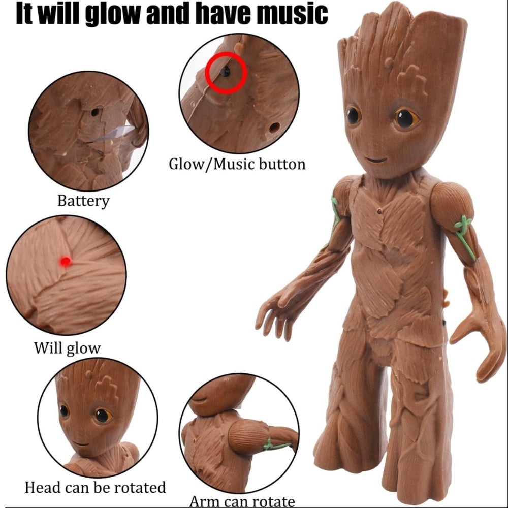 Ridhimani Avengers Union Legend Series 12-Inch Baby Groot Toy | I am Groot Action Figure
