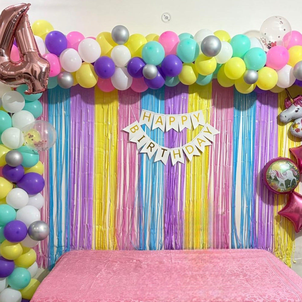 Unicorn Theme Birthday Decoration