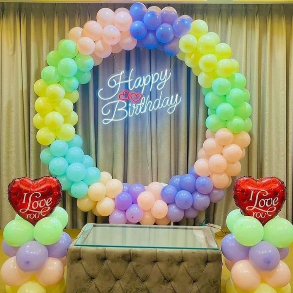 Ring Birthday Decoration