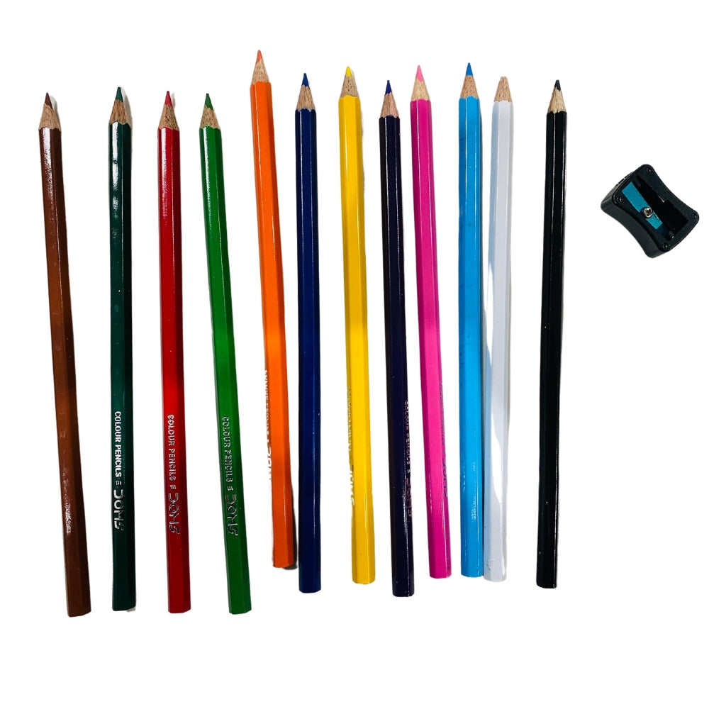Doms Pencil Colors 12 Shades - 172mm