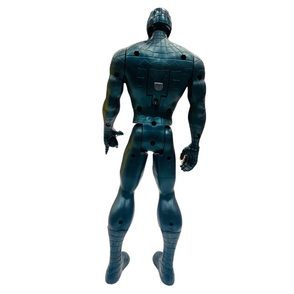 Ridhimani Union Legend Titan Hero Series 12-Inch Miles Morales Spiderman Action Figure Toy (Grey)
