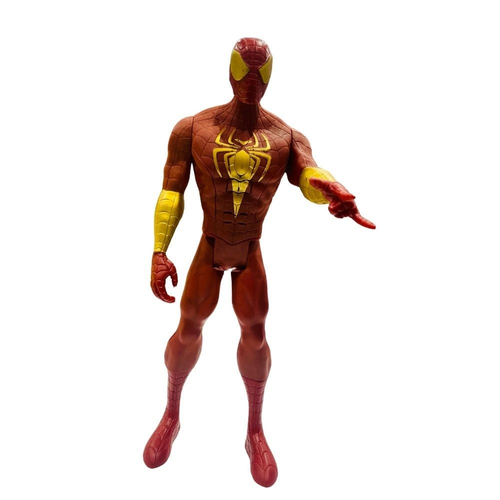 Ridhimani Union Legend Titan Hero Series 12-Inch Spider-Man Action Figure Toy (Red, Yellow)