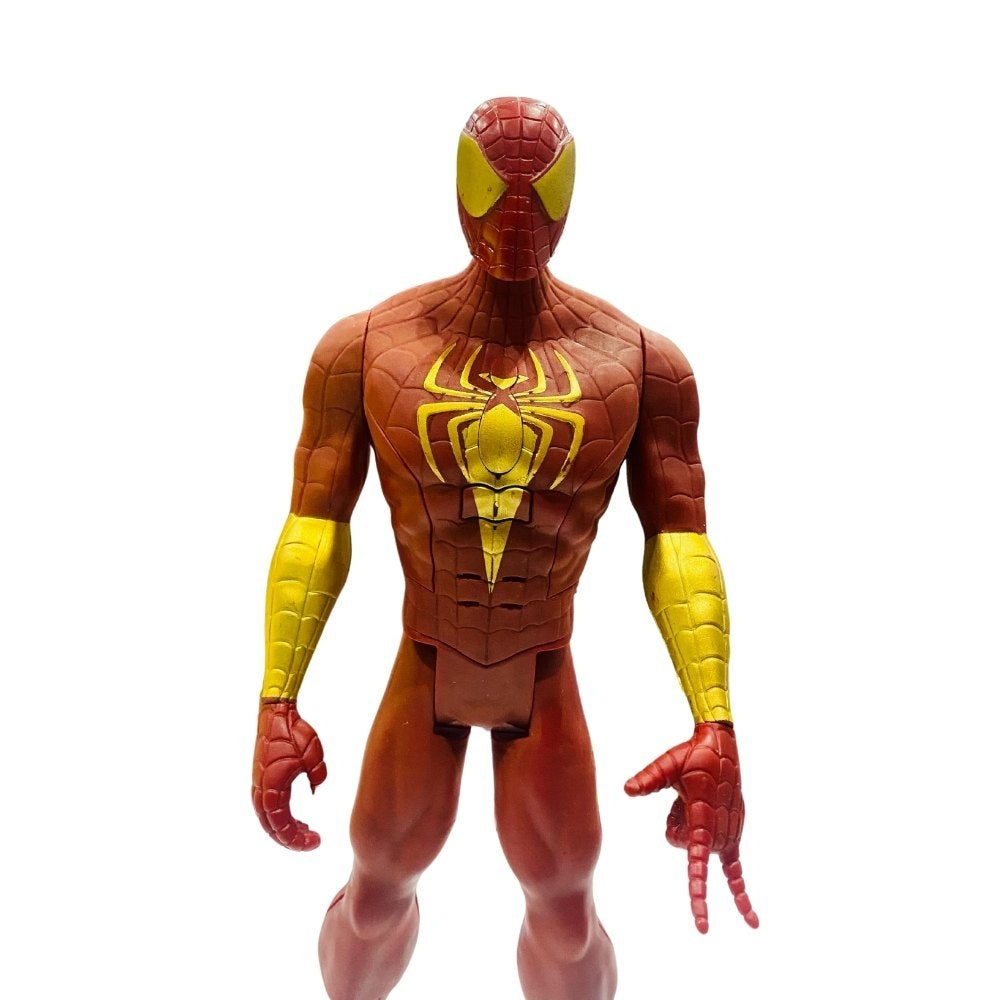 Ridhimani Union Legend Titan Hero Series 12-Inch Spider-Man Action Figure Toy (Red, Yellow)