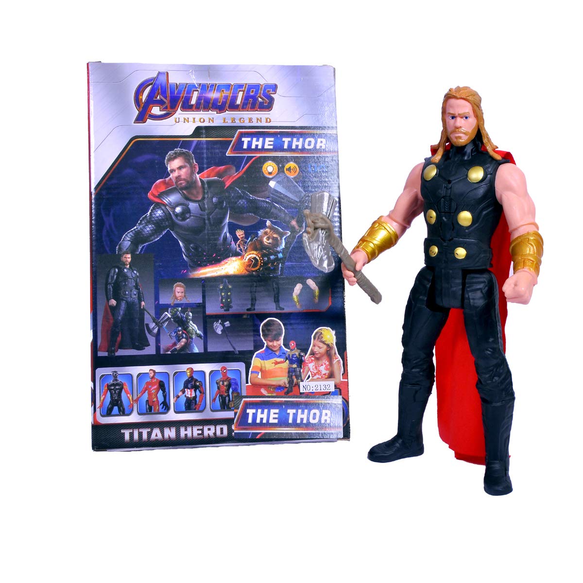 Avengers Union Legend Titan Hero Series 12-Inch Thor Action Figure Toy