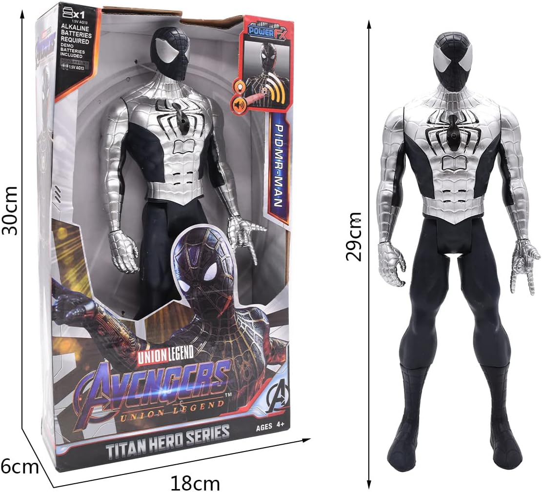 Union Legend Titan Hero Series 12-Inch Armored Spider-Man Figure Toy