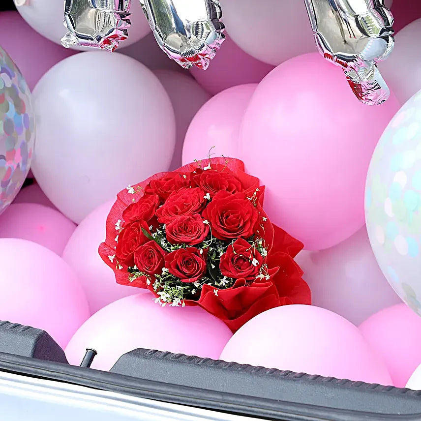 Birthday Surprise Car Boot Decor