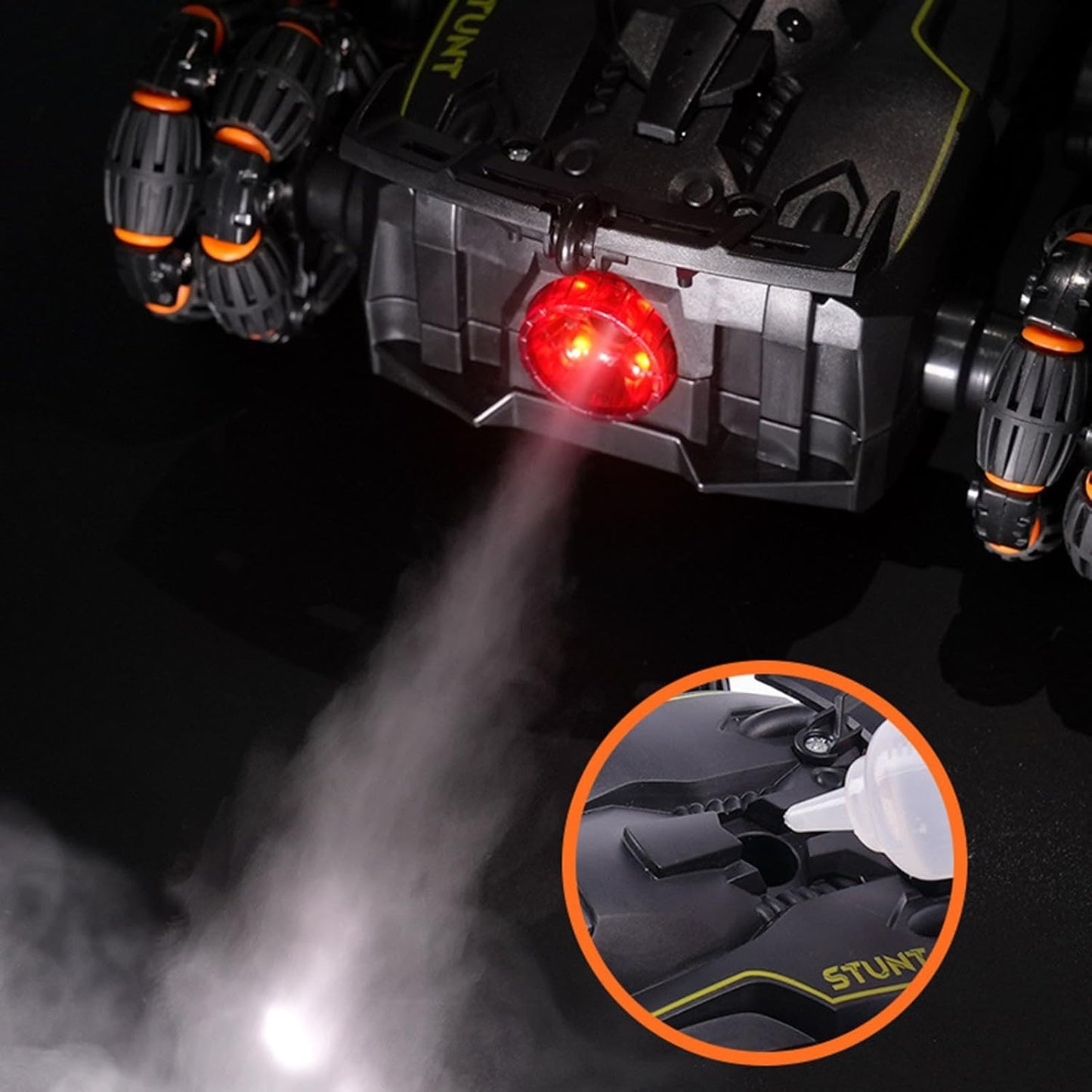 Champions Stunt Spray Drift Car with Fancy Swing Arm