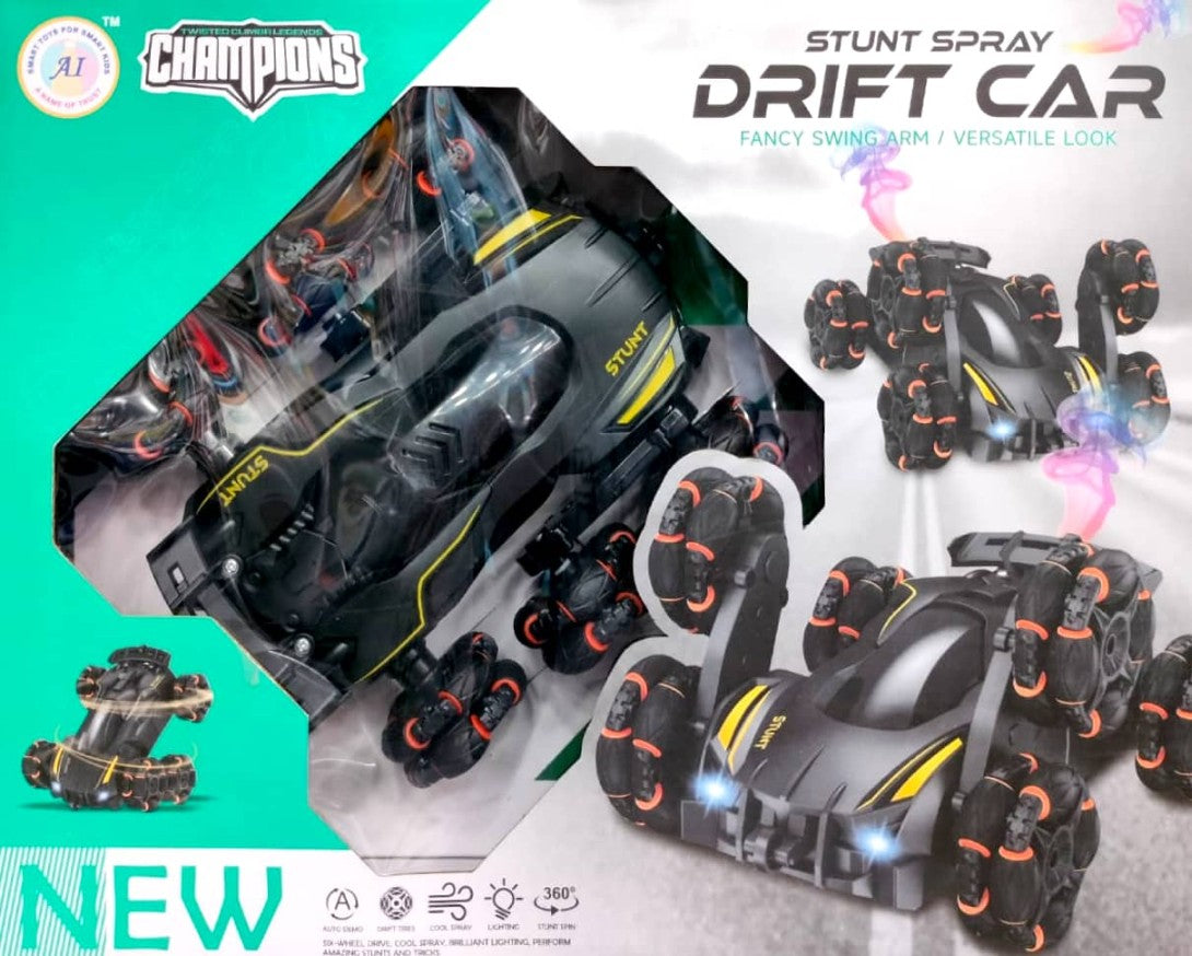Champions Stunt Spray Drift Car with Fancy Swing Arm