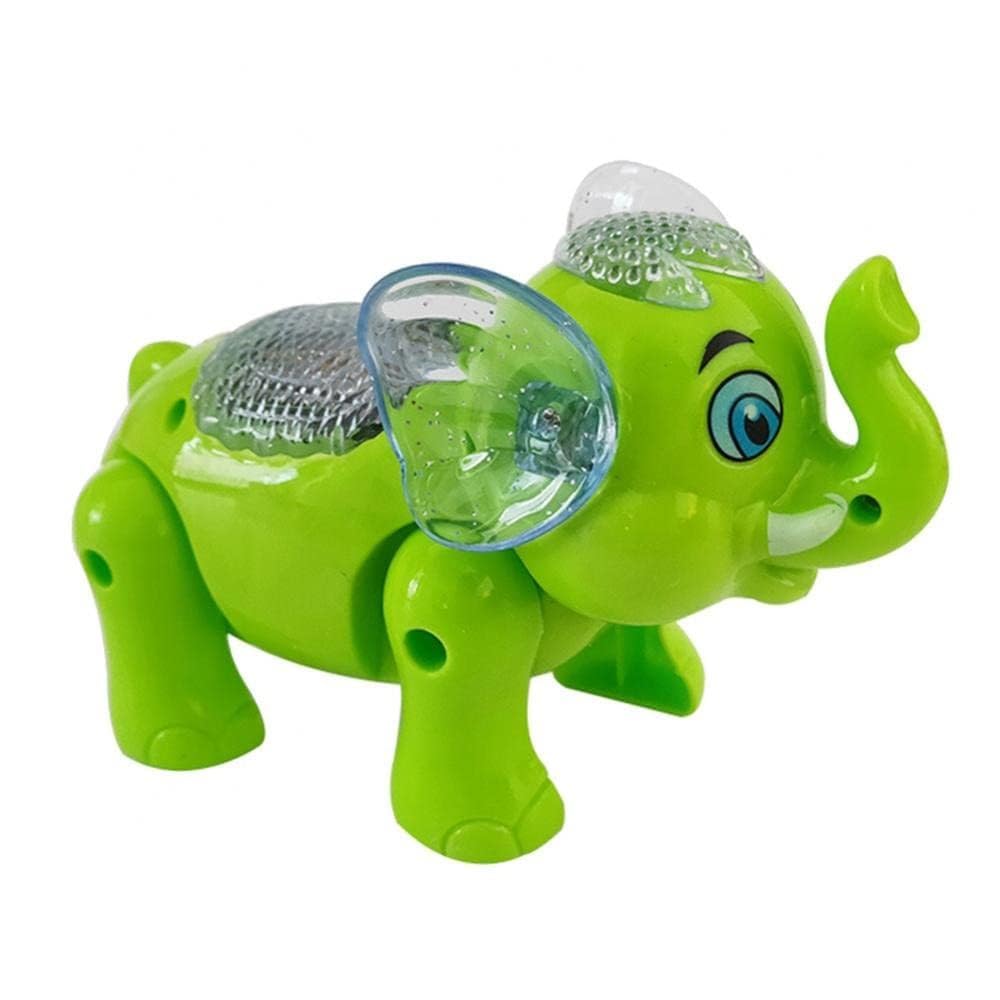 Cute Clever Elephant Electric Musical Toy for Kids
