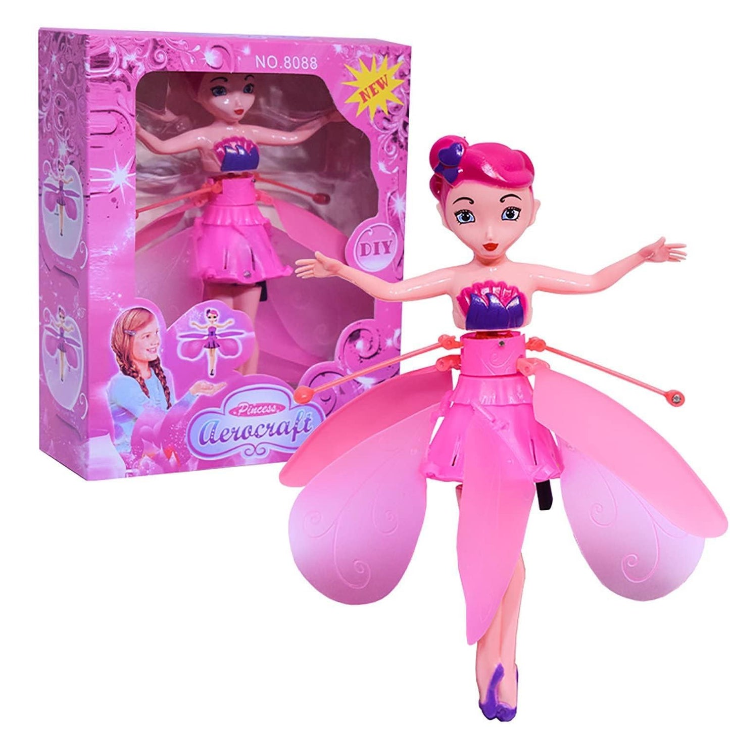 Flying Fairy Princess Doll Hand Sensor Toy