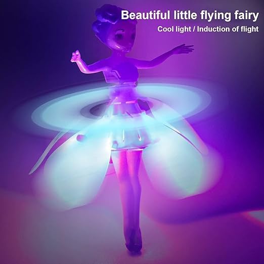 Flying Fairy Princess Doll Hand Sensor Toy