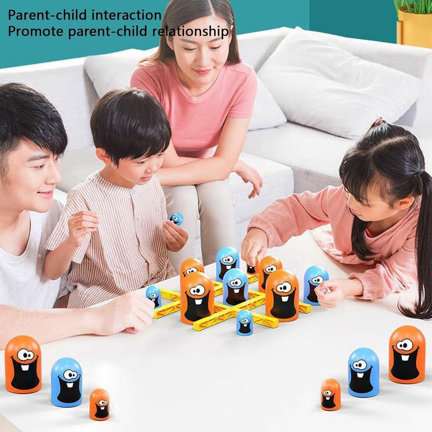 Tic Tac Toe Board Game Strategy Board Games Brain Development Gobble Stack Mind Challenging Game