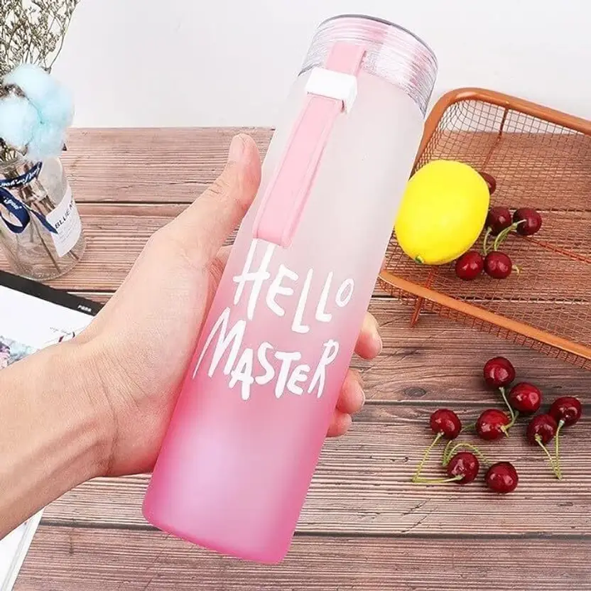 Hello Master Colourful Slim Water Bottle
