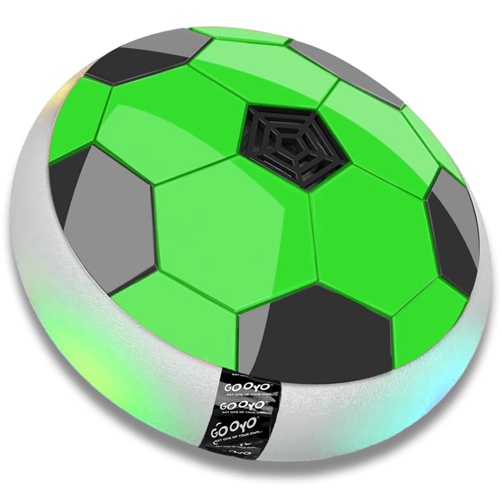 Floating Hover Football with Colorful Flash Light Effect, Indoor Floating Hoverball Soccer
