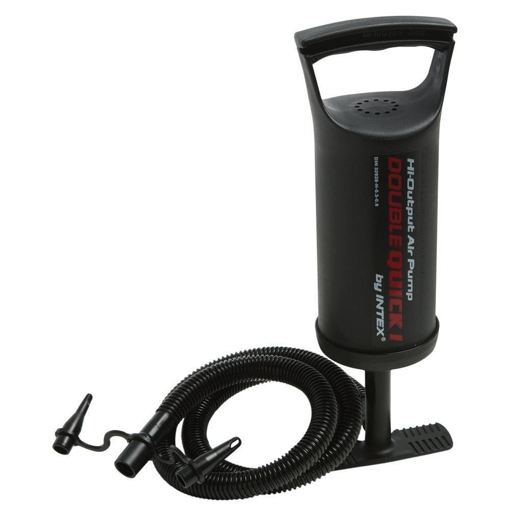 Intex High Output Double Quick Manual Air Balloon Pump for Inflatable Swimming Pools