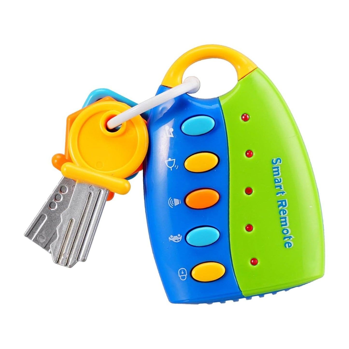 Car Keys Toy Educational Portable Remote Key for Baby Infant Tooth Soother Teether Toy