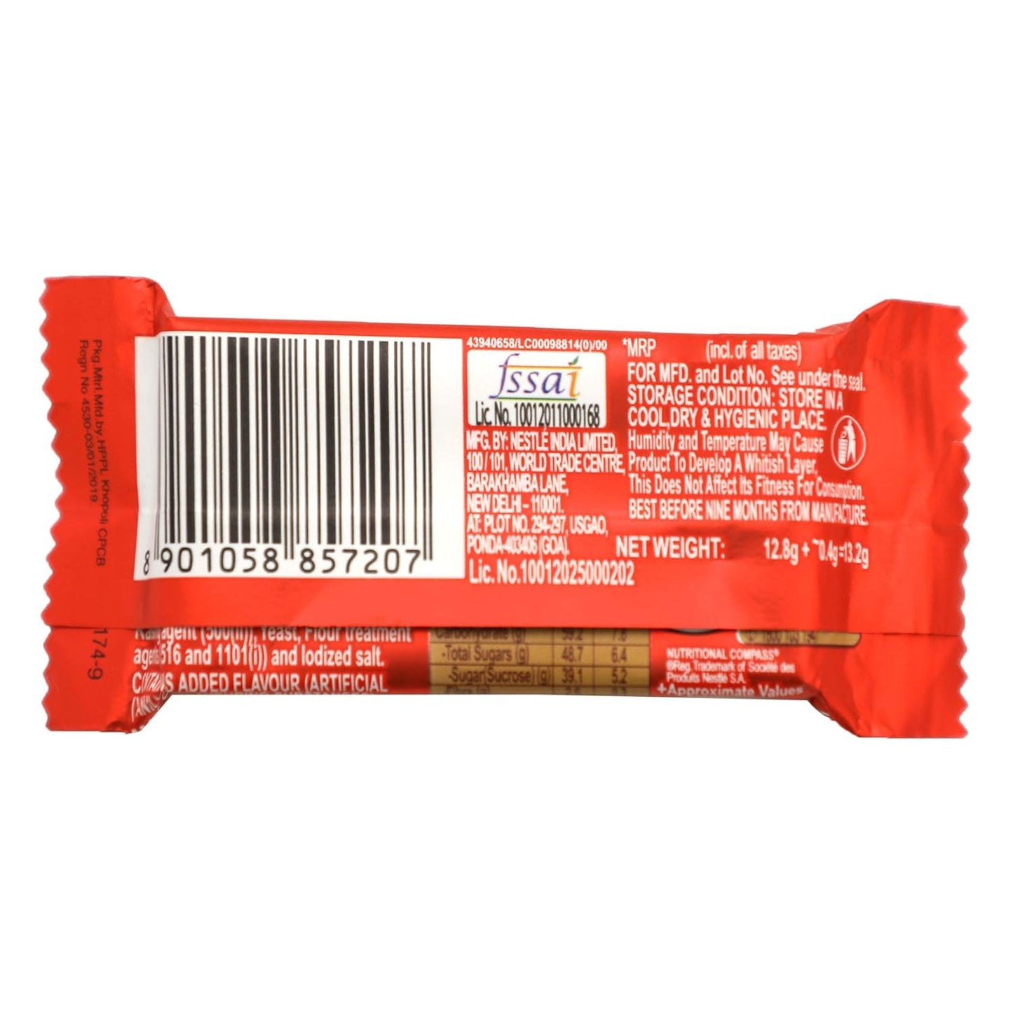 Nestle Kitkat Chocolate Bar - Wafer Cocoa