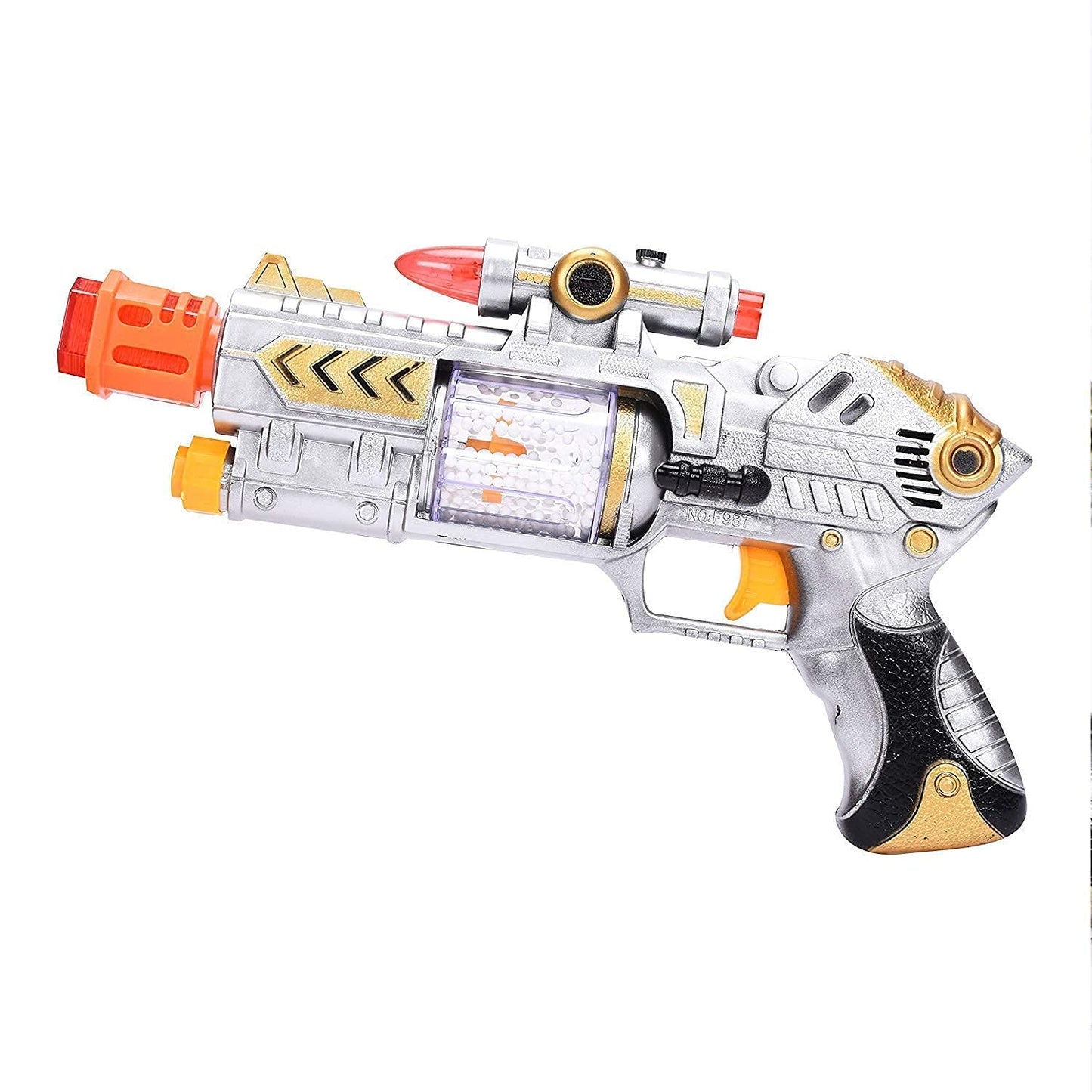 Ultra Cool Style Infrared Beam Laser Sound Gun with IC Sound and Flashing Top Lights