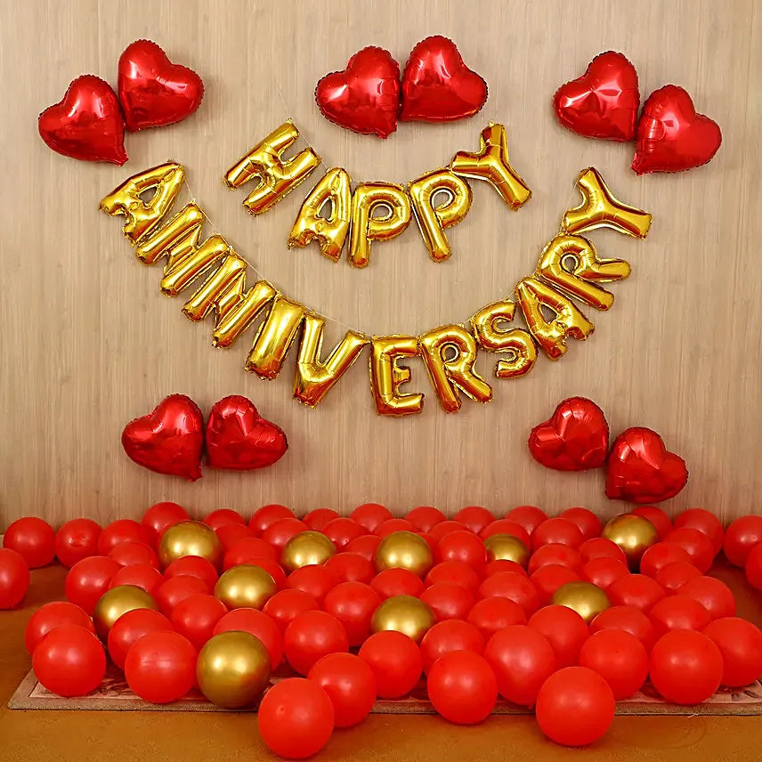 Loving Anniversary Surprise Decor