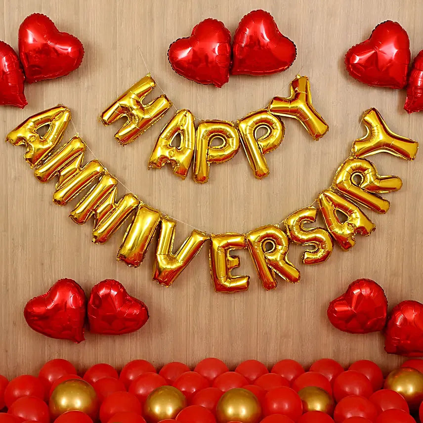 Loving Anniversary Surprise Decor