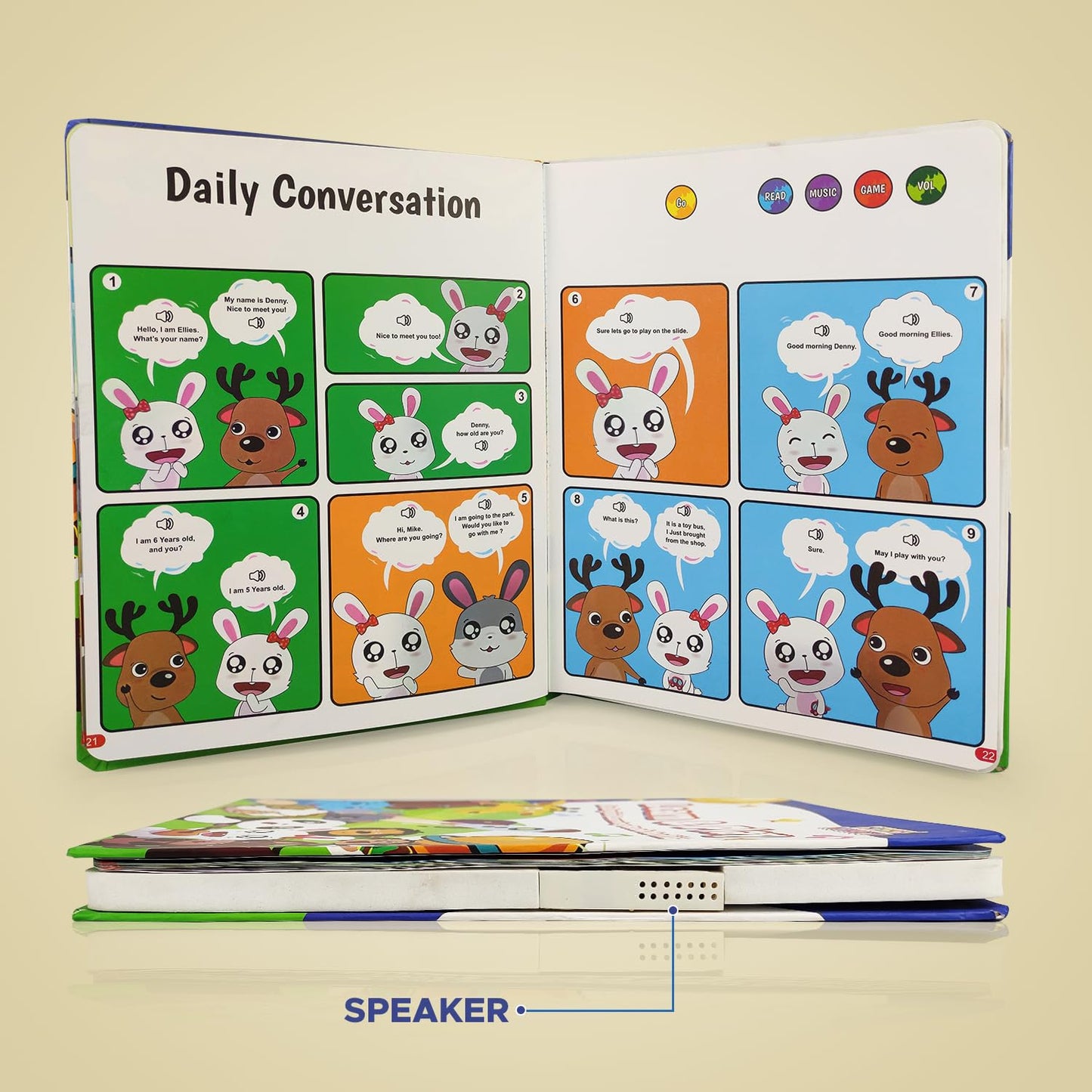 Learn & Play - An English Learning Book For Kids