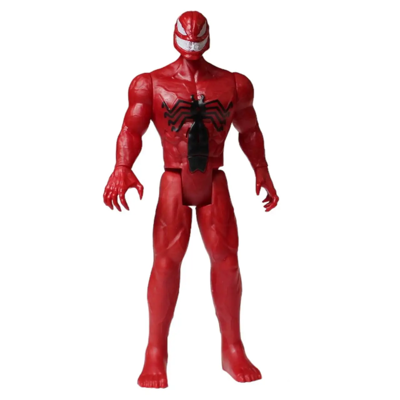 Union Legend Titan Hero Series 12-Inch Red Venom Carnage Action Figure Toy with Lights