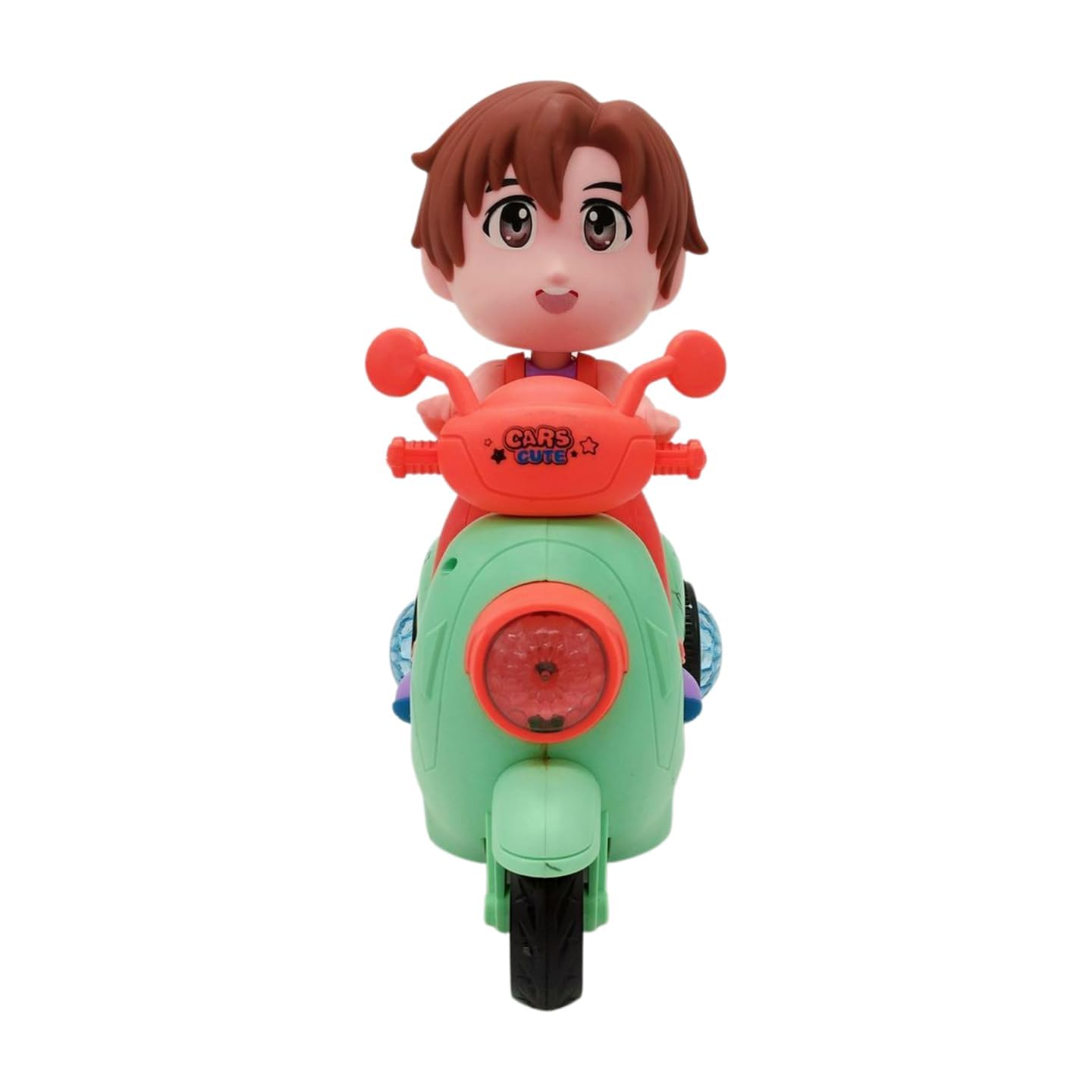 Stunt Scooter Boy Bump & Go 360 Degree Rotating Tricycle Scooter Motorcycle Toy