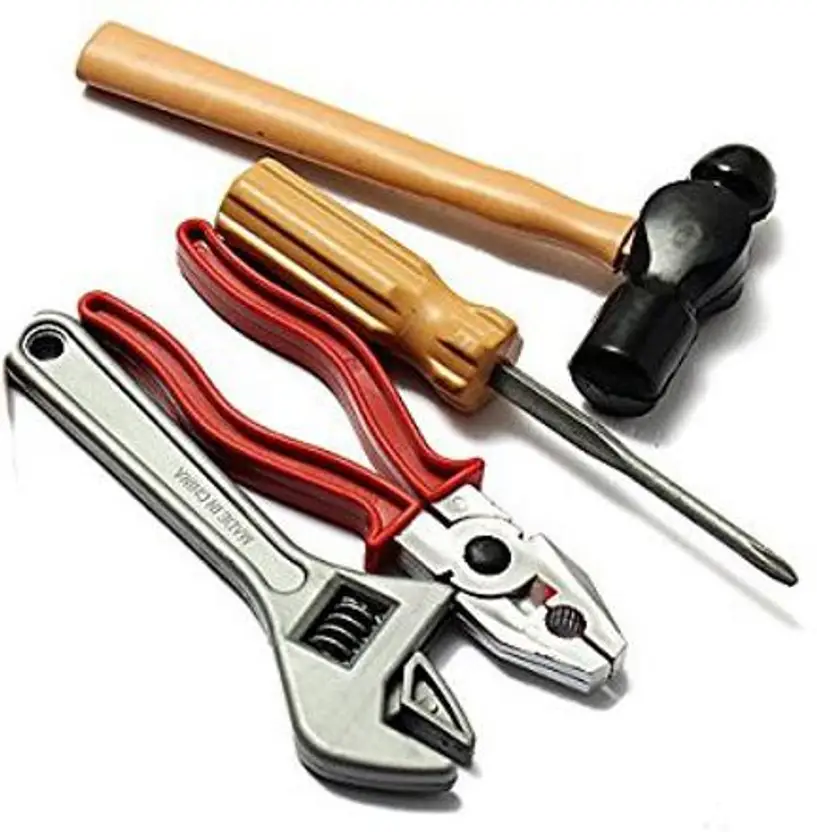 Engineer Workshop Pretend Construction Mechanics Toolbox Tool Kit for Kids