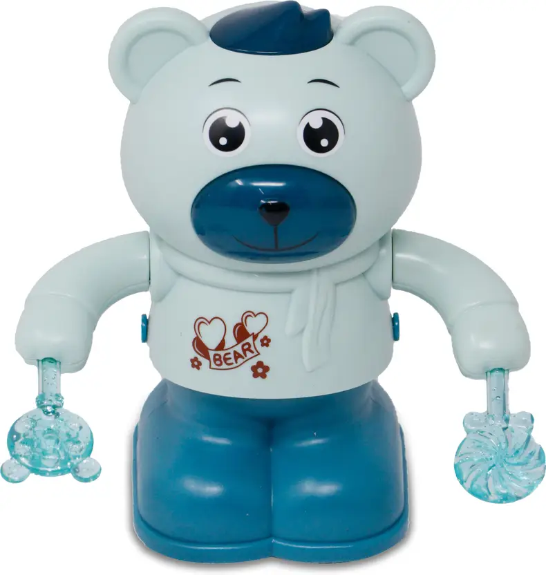 Tumble Teddy Spinning Rolling Dancing Rotating Flipping Bear Musical Toy for Kids