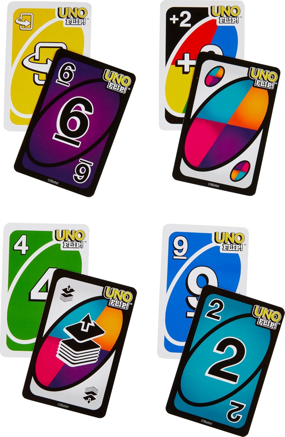 Mattel Uno Playing Card Game with Customizable Cards