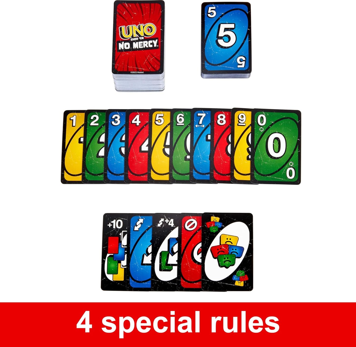 Mattel UNO Card Game - Show them No Mercy