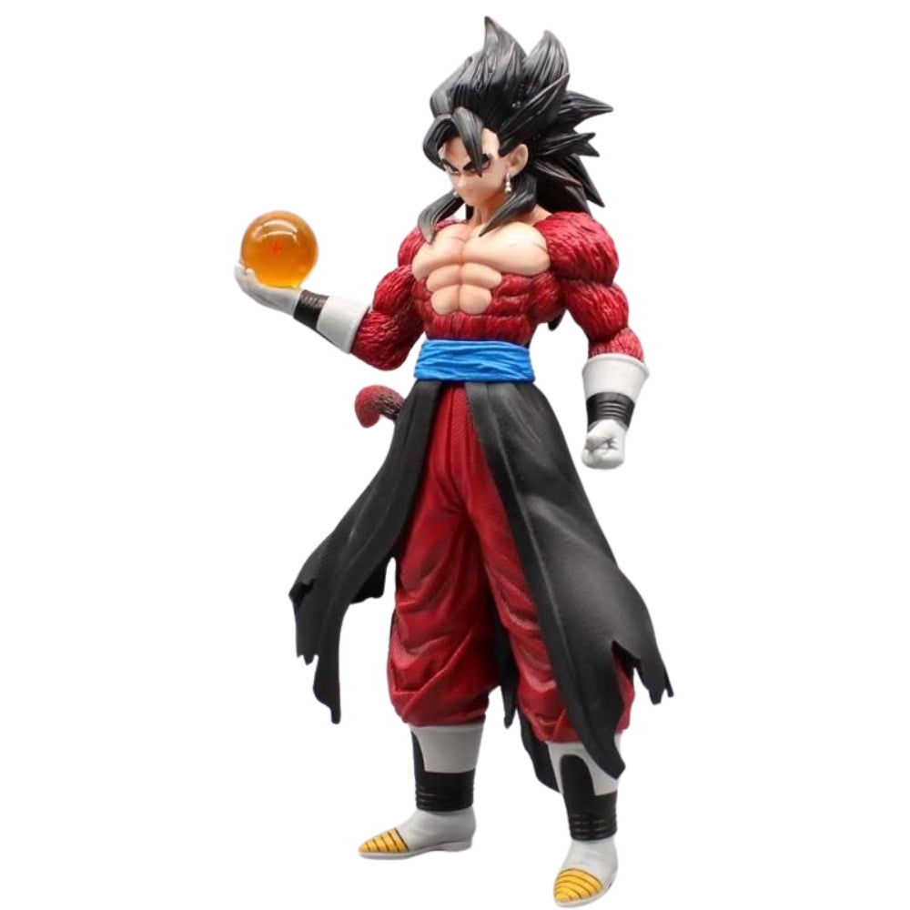 DBZ Super Saiyan Vegito SSJ4 with Dragon Ball Action Figure PVC Anime Figurine Multicolour